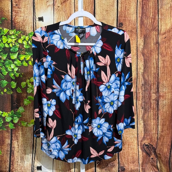 Liz Claiborne Tops - 🚨(4/$10) Liz Claiborne Career Blouse Size PL